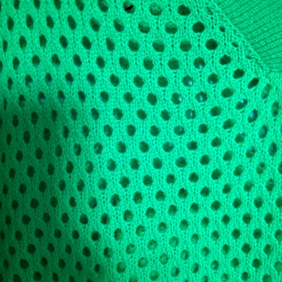 NWT- Crochet H&M cover-up, 100% Acrylic, Size S, green 💚 - Picture 6 of 8
